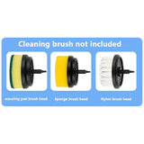 Cordless Electric Cleaning Brush with 3 Interchangeable Heads