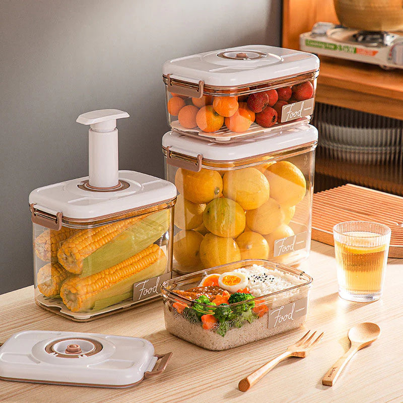 Food Vacuum Storage Box with Vacuum Sealer